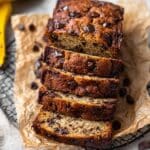 Super Moist Chocolate Chip Banana Bread Recipe