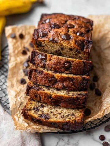 Super Moist Chocolate Chip Banana Bread Recipe
