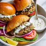 Greek Turkey Burgers Recipe