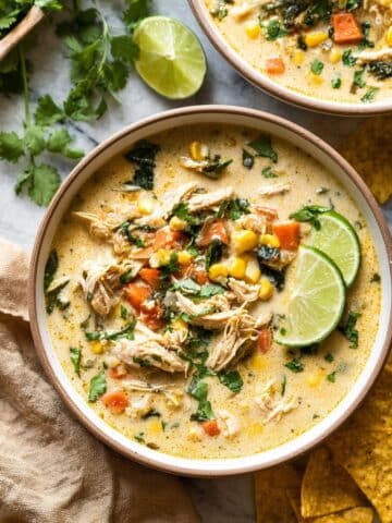 Creamy Chicken Poblano Soup Recipe