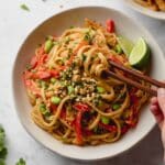 Thai Peanut Noodles Recipe