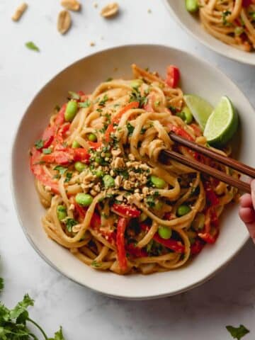 Thai Peanut Noodles Recipe