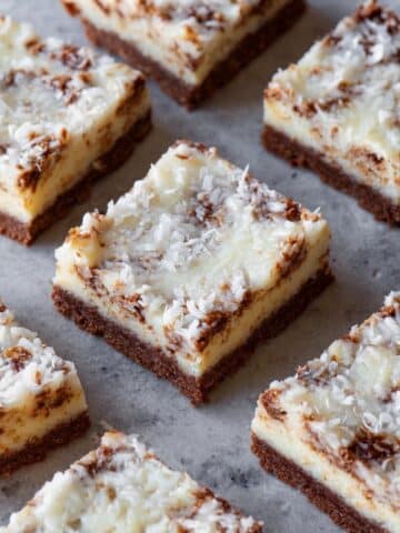 No Bake Chocolate Coconut Fudge Bars Recipe