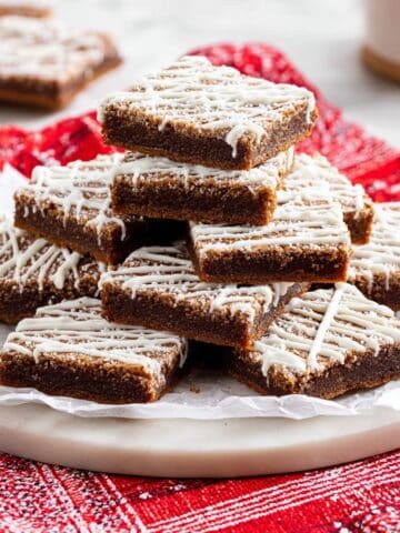 Gingerbread Blondies Recipe