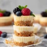Mini Protein Cheesecakes Recipe
