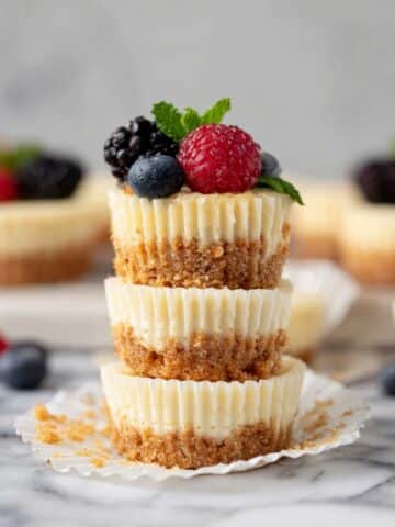 Mini Protein Cheesecakes Recipe
