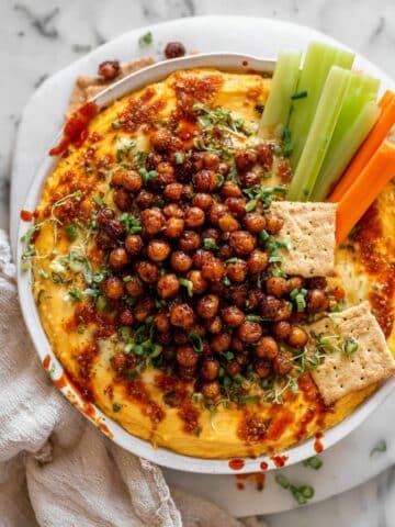Buffalo Chickpea Dip Recipe