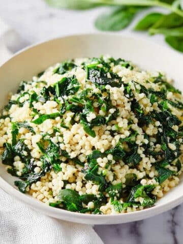Spinach Couscous Recipe