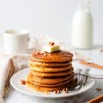 Blender Oatmeal Pumpkin Pancakes Recipe