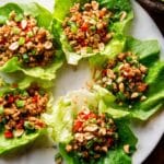 Asian Chicken Lettuce Wraps (Better Than P.F. Chang's)! Recipe