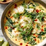 Thai-Inspired Coconut Poached Fish Recipe