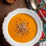 African Sweet Potato and Parsnip Soup with Peanut Butter Recipe