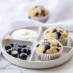 Baby Blueberry Banana Yogurt Muffins Recipe