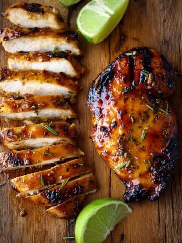 Honey Lime Baked Chicken Thighs Recipe