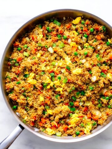 Quinoa Fried "Rice Recipe