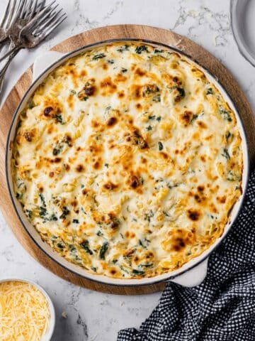 Spinach Artichoke Mac and Cheese Recipe