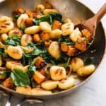 Pan Fried Gnocchi with Pumpkin and Spinach Recipe