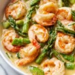 Lemon Garlic Shrimp and Asparagus Recipe