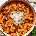 Creamy Turkey Sausage Rigatoni Recipe