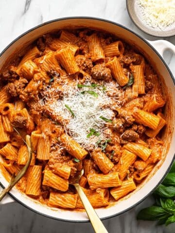 Creamy Turkey Sausage Rigatoni Recipe