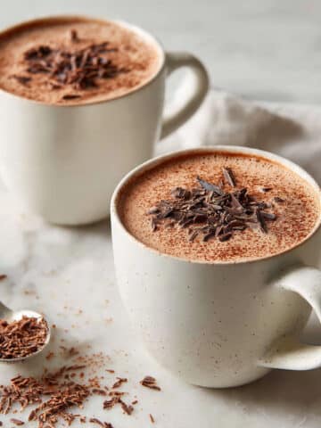 Sweet and Spicy Almond Butter Date Latte Recipe