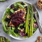 Grilled Blackberry Balsamic Chicken Salad Recipe