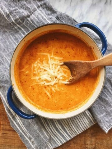 Roasted Red Pepper Gouda Soup Recipe