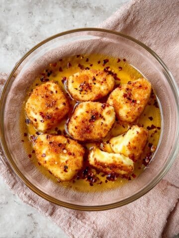 Hot Honey Halloumi Recipe