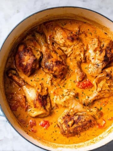 West African Groundnut Spicy Chicken Soup Recipe