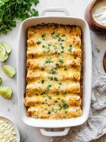 Easy Chicken Enchiladas Recipe