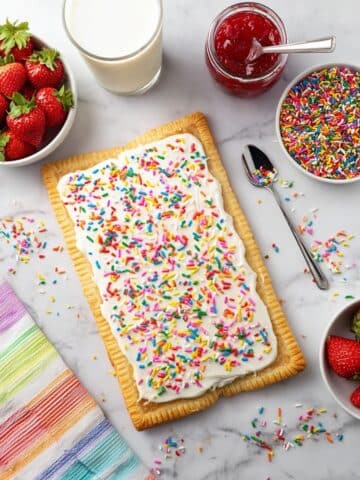 Giant Strawberry Pop Tart Recipe