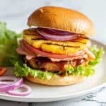 Hawaiian Chicken Burger Recipe