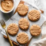 The Best Soft and Chewy Peanut Butter Cookies Recipe