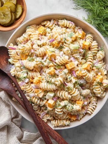 Dill Pickle Pasta Salad Recipe