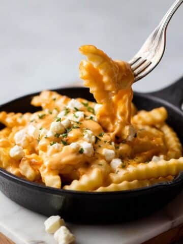 Classic Canadian Poutine with Beef and Chicken Gravy Recipe