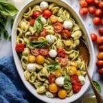 Pesto Caprese Pasta Salad Recipe