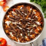 Steak & Queso Rice Recipe