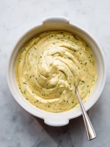 Mustard Cottage Cheese Dip (Deviled Egg Dip) Recipe