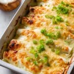 White Chicken Enchiladas Recipe