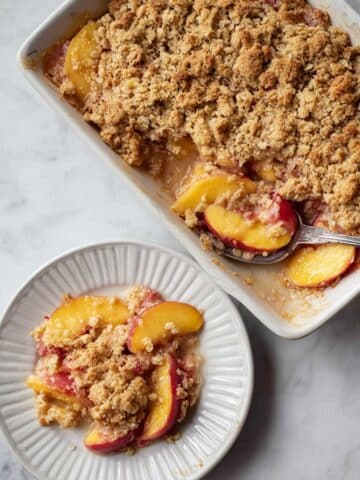 Peach Crisp Recipe