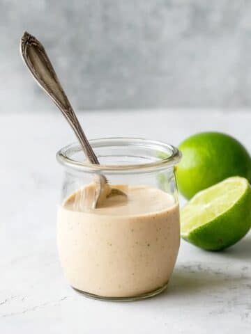 Chili Lime Tahini Sauce Recipe