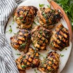Garlic Herb Grilled Chicken Thighs Recipe