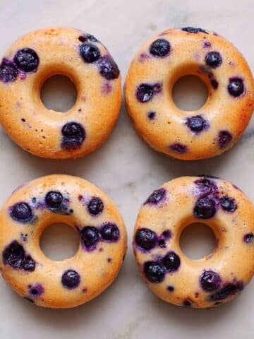 Blueberry Baked Donuts Recipe
