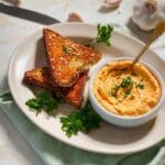 Garlic Dip (Roasted Garlic Butter Dip) Recipe