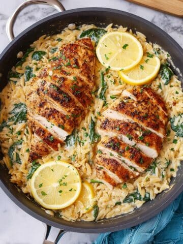 Lemon Chicken Orzo Recipe