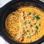 Slow Cooker Chicken Spaghetti Recipe