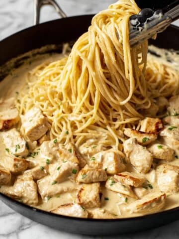 Easy Garlic Chicken Pasta Recipe