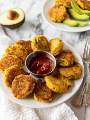 Kid-Friendly Veggie+ Chickpea Nuggets Recipe