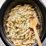 Crockpot Olive Garden Chicken Pasta Recipe