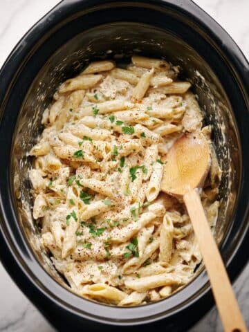 Crockpot Olive Garden Chicken Pasta Recipe